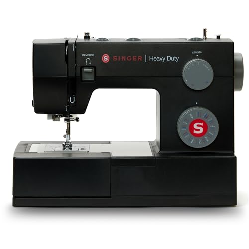 SINGER Heavy Duty 4432 High Speed Black Sewing Machine with Accessory Kit | Strong Motor with Enhanced Piercing Power, 110 Stitch Applications