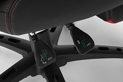 RESPAWN 110 Pro Gaming Chair - Gaming Chair with Footrest, Reclining Gaming Chair, Video Gaming Computer Desk Chair, Adjustable Desk Chair