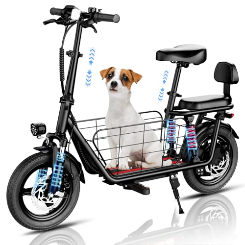 WINDHORSE 850W Peak Electric Scooter with Seat, 22MPH & 25 Miles Range, Dual Suspension, 3 Gear Speed, Cruise Control