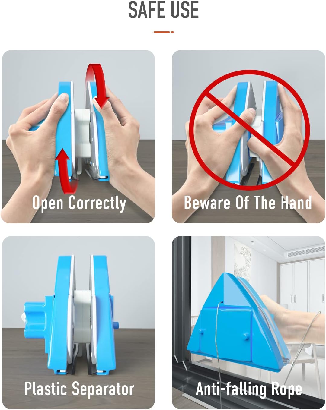Double Side Magnetic Window Cleaner