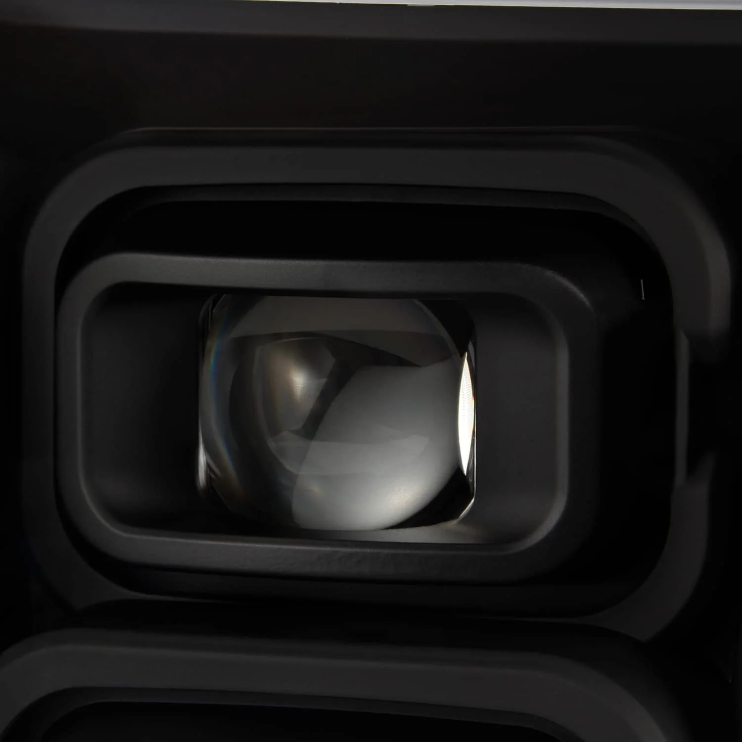 AKKON - Fits 2007-2014 GMC Yukon XL 1500 2500 [LED C-Tube DRL] Projector Black Smoked Headlights Pair Driver+Passenger - Radiant Selections