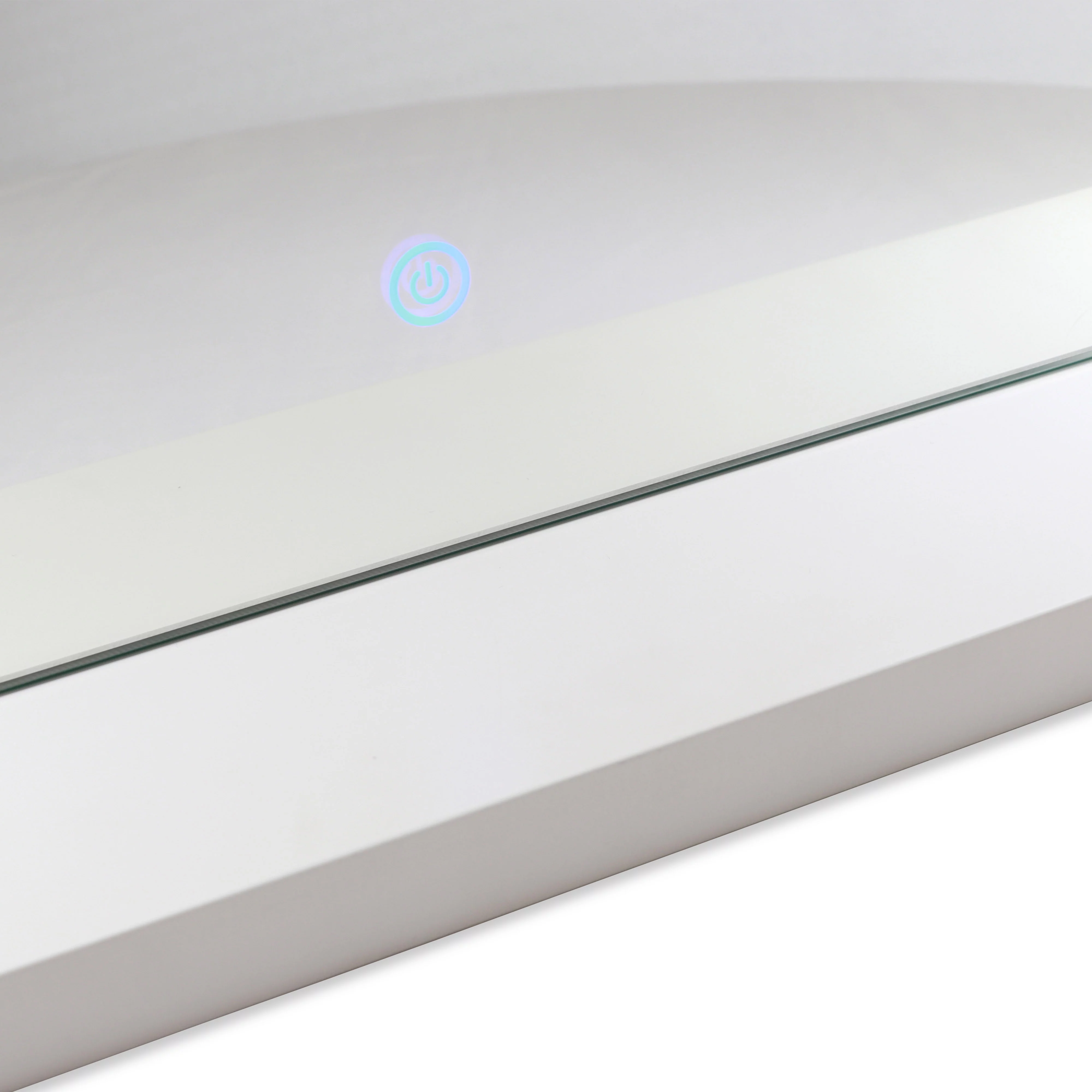 TOV Furniture Lola White Vanity Mirror with Smart Sensor Switch