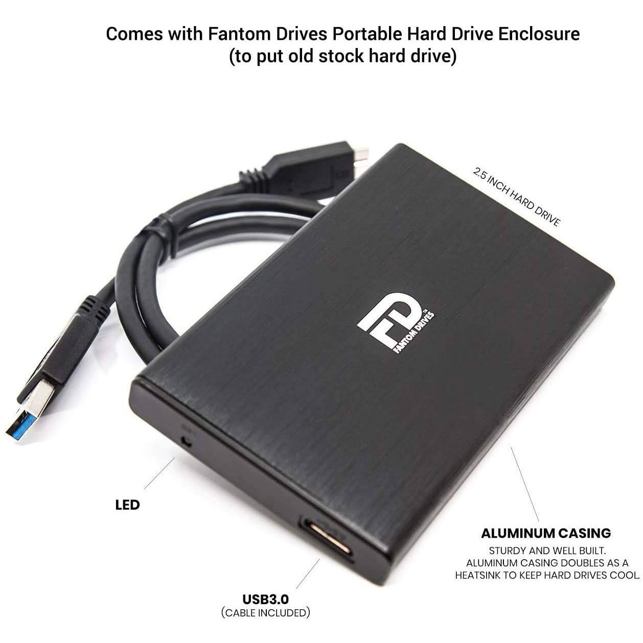 Fantom Drives PS4-2TB-KIT2 2TB Hard Drive Upgrade Kit for