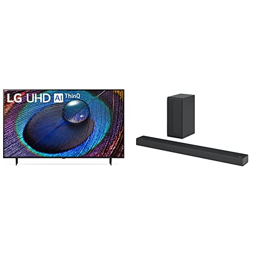 LG 65-Inch Class UR9000 Series Alexa Built-in 4K Smart TV (3840 x 2160),Bluetooth, Wi-Fi, USB, Ethernet, HDMI 60Hz Refresh Rate, AI-Powered 4K