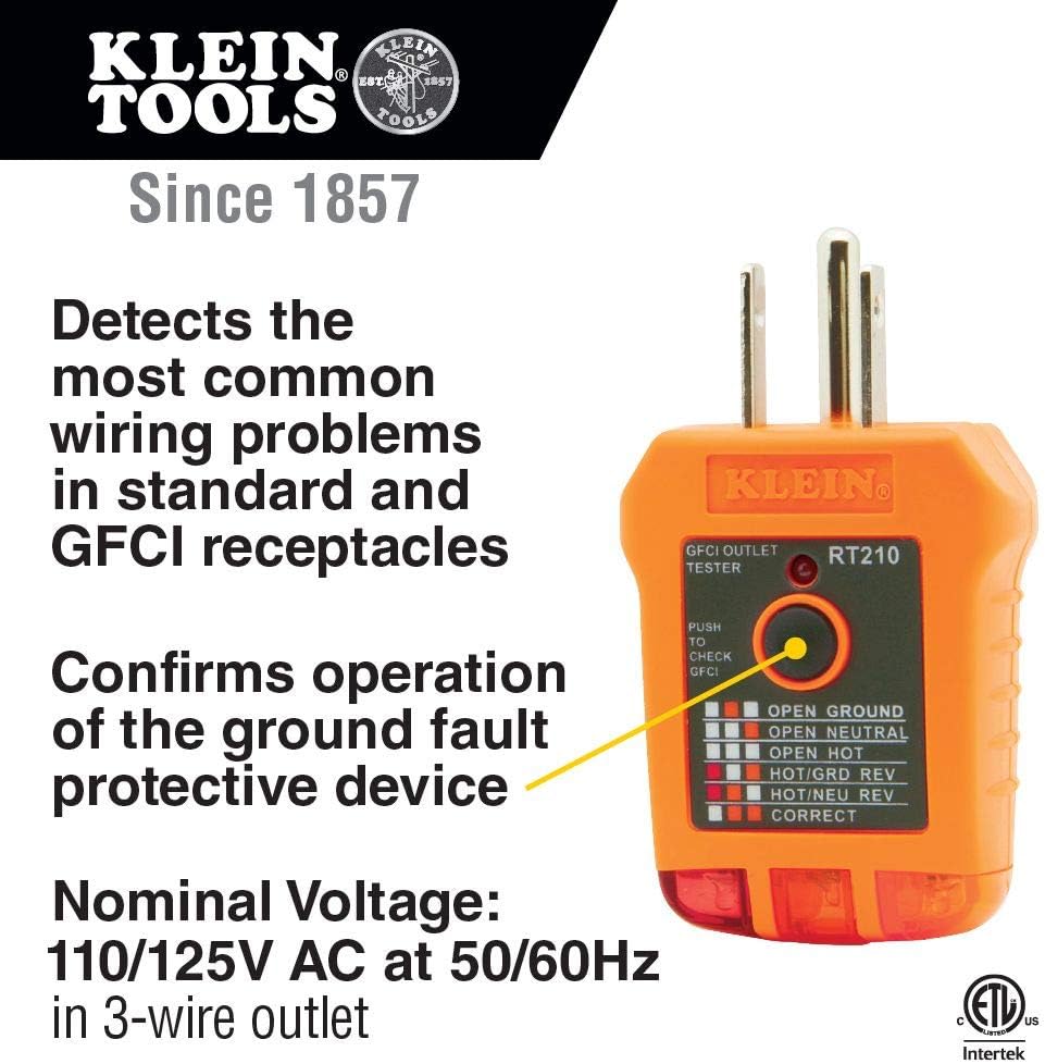 Klein Tools CL120VP Electrical Voltage Test Kit with Clamp Meter, Three Testers, Test Leads, Pouch and Batteries