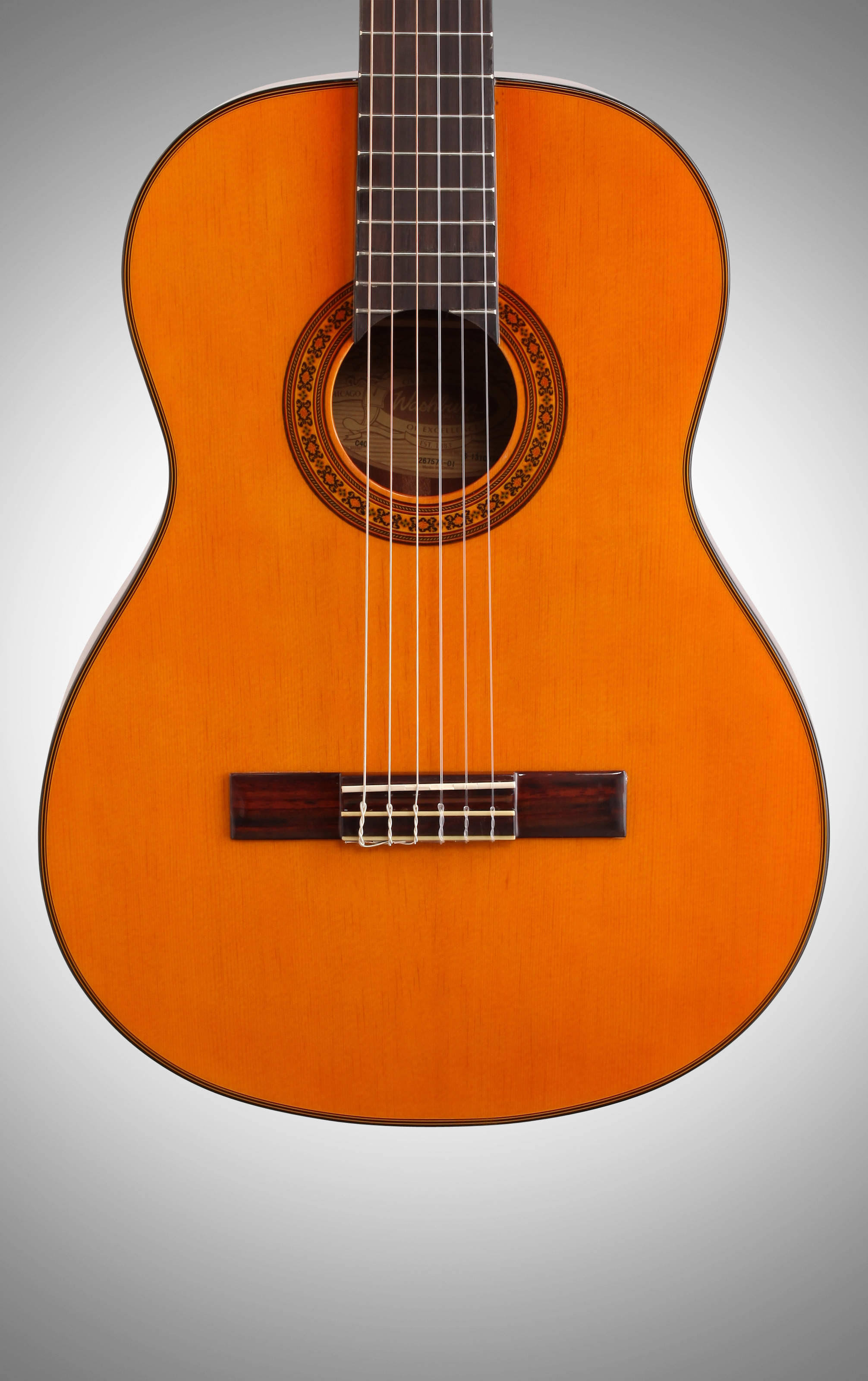 Washburn C40 Classical Acoustic Guitar with Spruce Top, Natural Gloss