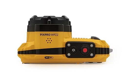 KODAK PIXPRO WPZ2 Rugged Waterproof Shockproof Dustproof WiFi Digital Camera 16MP 4X Optical Zoom 1080P Full HD Video Vlogging Camera 2.7" LCD