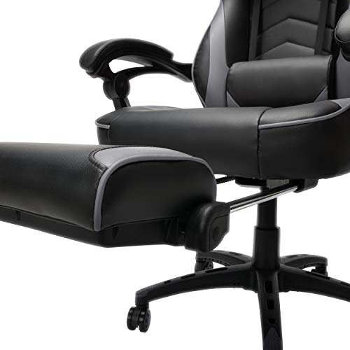 RESPAWN 110 Pro Gaming Chair - Gaming Chair with Footrest, Reclining Gaming Chair, Video Gaming Computer Desk Chair, Adjustable Desk Chair