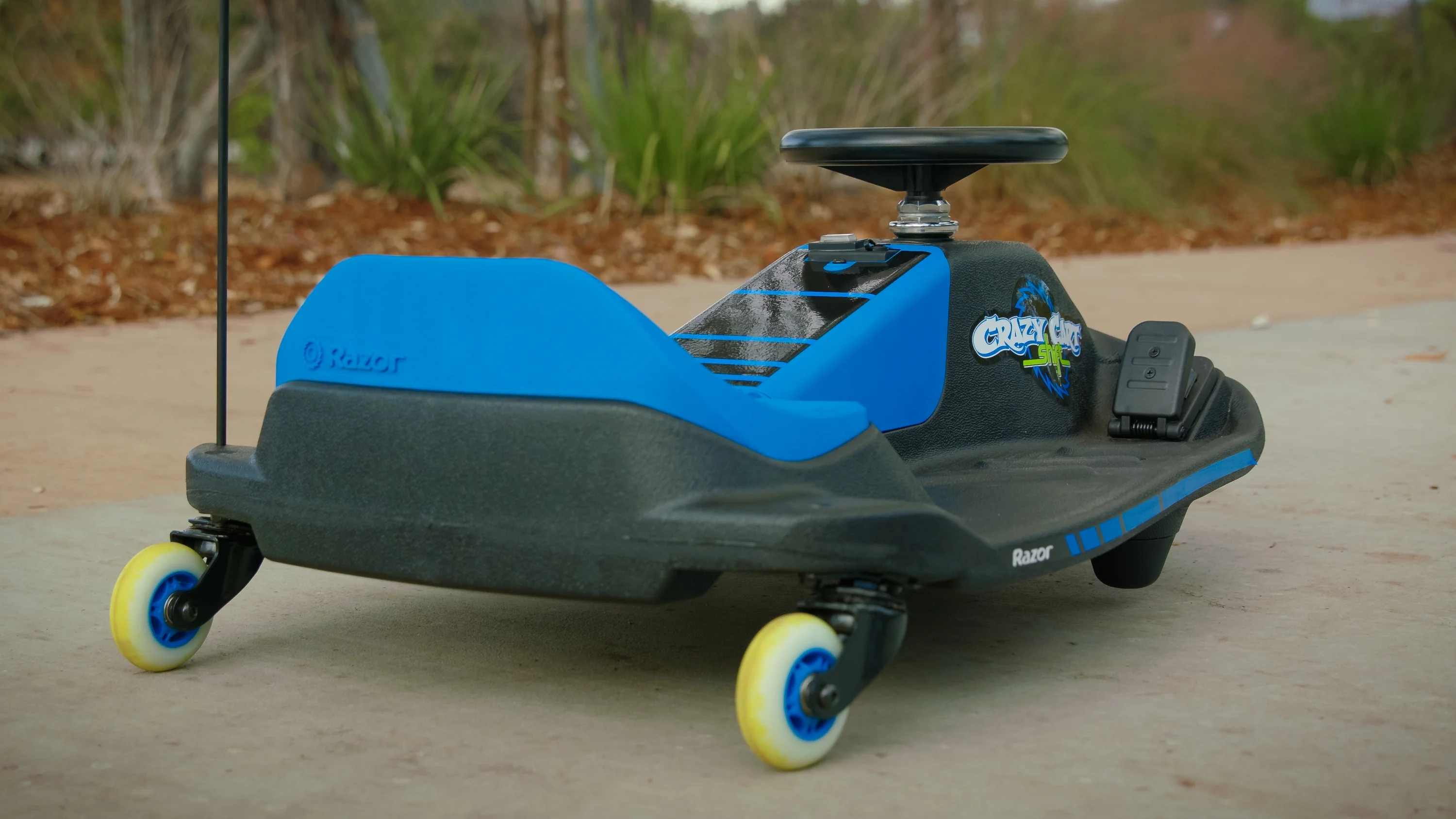 Razor Crazy Cart Shift - 12V Electric Drifting Go Kart for Kids - New High/Low Speed Switch and Simplified Drifting System - Radiant Selections