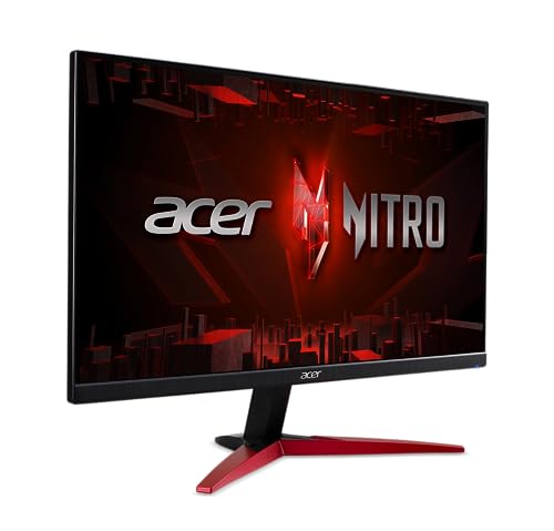 Acer Nitro KG241Y Sbiip 23.8” Full HD (1920 x 1080) VA Gaming Monitor | AMD FreeSync Premium Technology | 165Hz Refresh Rate | 1ms (VRB) | ZeroFrame