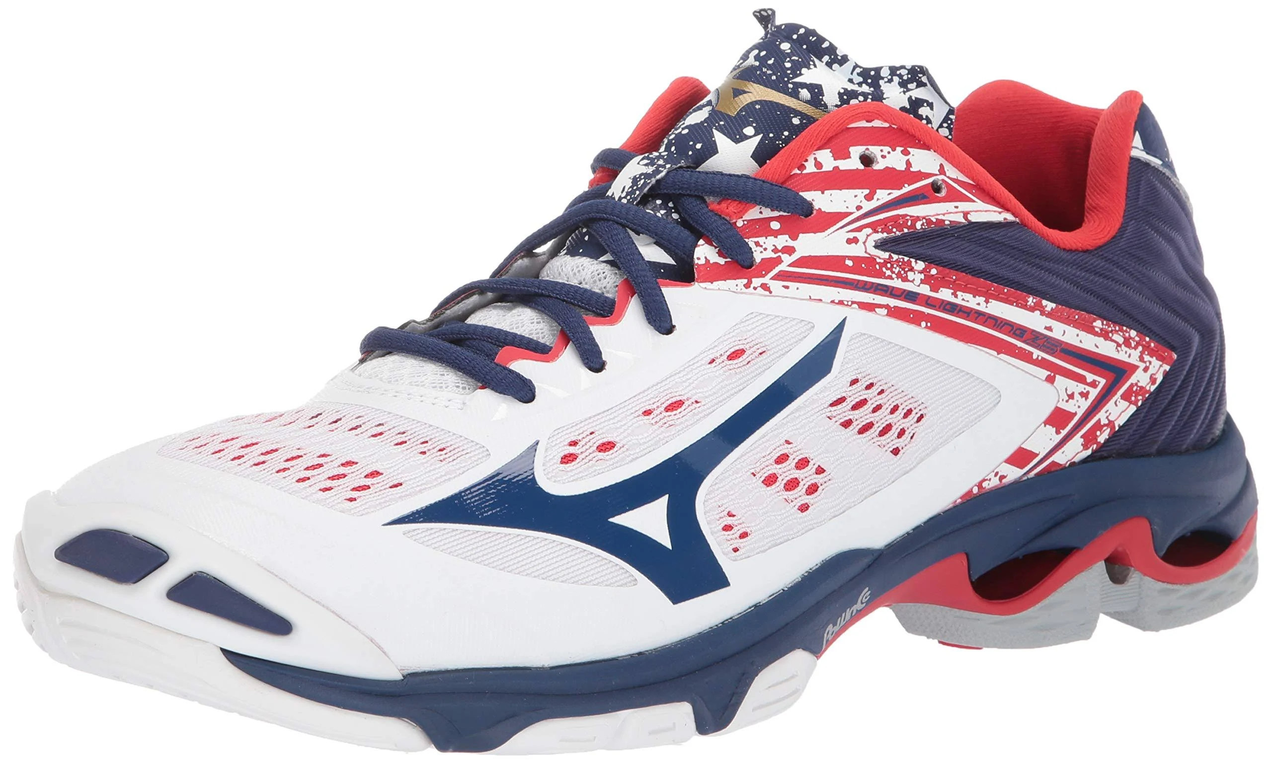 Mizuno Men&s Wave Lightning Z5 - stocked - Stars/Stripes, 16