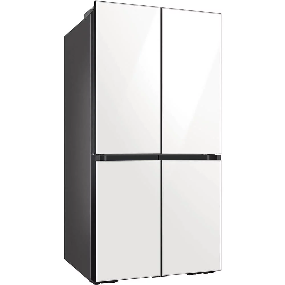 Samsung RF23A967535 23 Cu. Ft. White Glass Smart BESPOKE 4-Door Flex Refrigerator