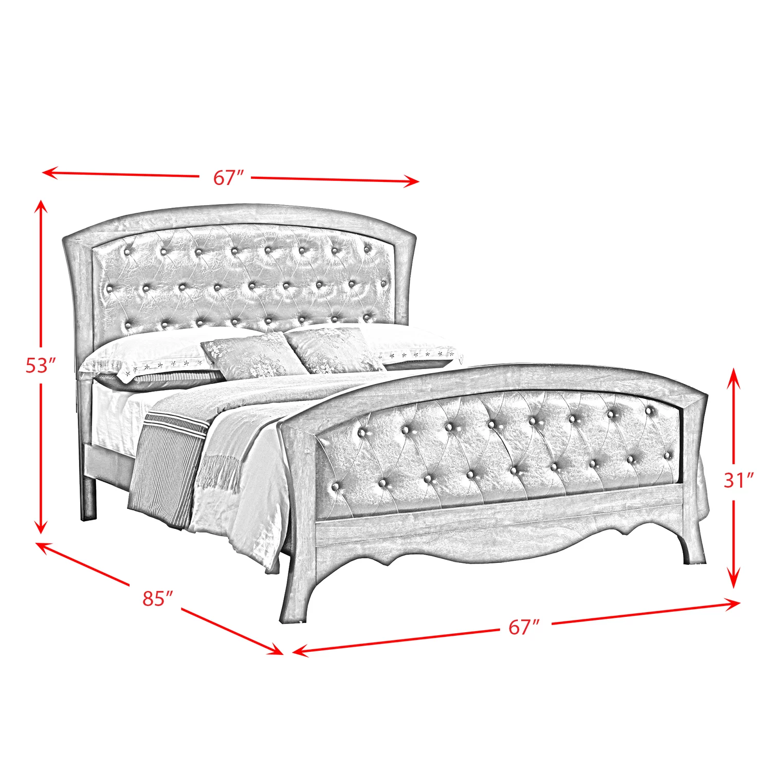 Picket House Furnishings Jansen 5 Piece Queen Bedroom Set in Espresso