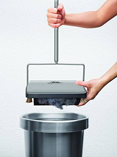 Fuller Brush Electrostatic Carpet Sweeper Silver 17034