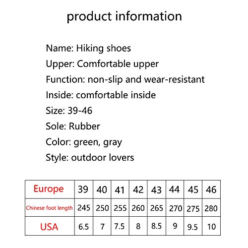 Waterproof High-top Men's Outdoor Hiking Shoes, Non-Slip Mountain Climbing Camping Boots, Wear-Resistant Hiking Shoes