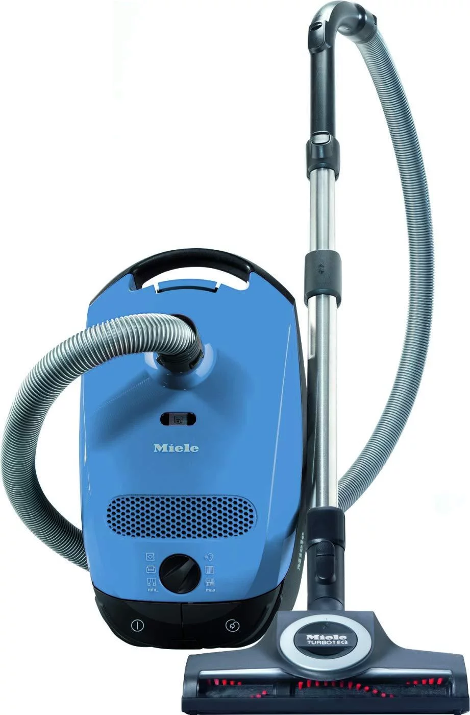 Miele Classic C1 Turbo Team Canister Vacuum Cleaner, Mystique Blue