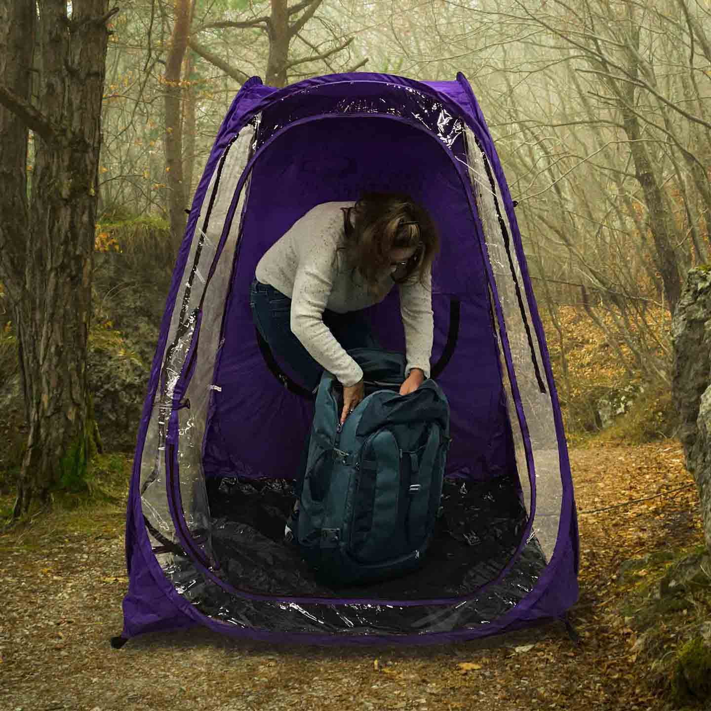Under the Weather UTWT48-NAV Under the Weather Xlpod 1-person Pop-up Tent - Navy