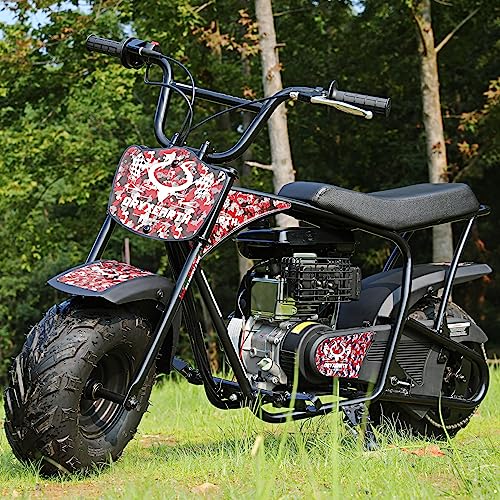 Oryxearth Mini Dirt Bike for Kids, 105CC 4-Stroke Kid Gas Powered Off-Road Pocket Pit Trail Motorcycle W/EPA Approved