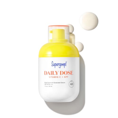 Supergoop! Daily Dose Vitamin C + SPF 40 PA+++, 1 fl oz - Broad Spectrum Sunscreen Serum