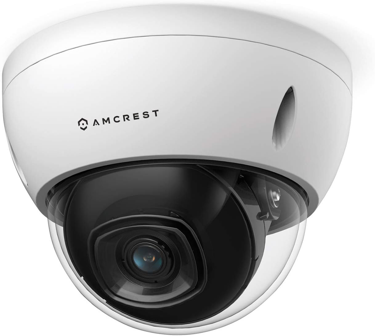 Amcrest 5MP POE Camera, Outdoor Vandal Dome Security POE IP Camera, 5-Megapixel, 98ft NightVision, 2.8mm Lens, IP67, IK10 Resistance