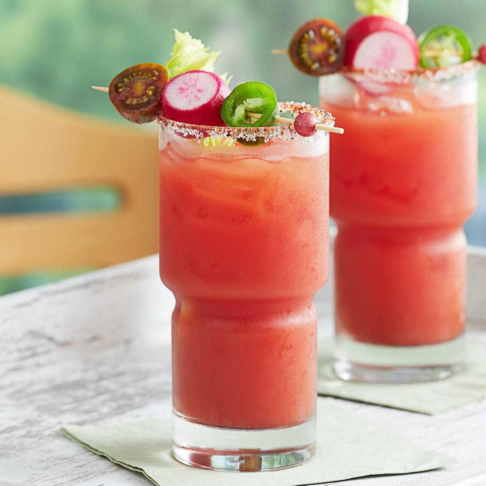 Tasty Tom 46 oz. Spicy Tomato Juice - 12/Case
