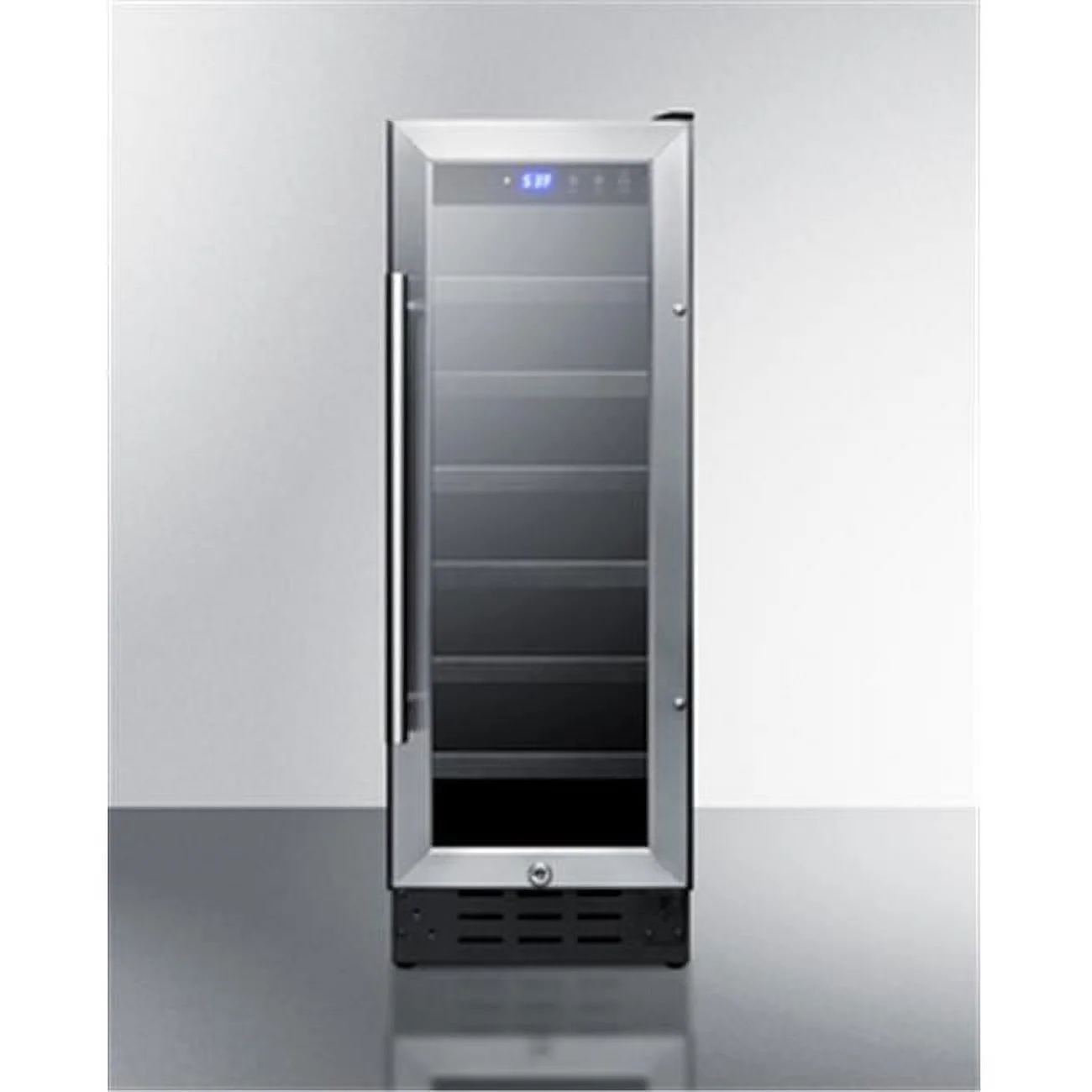 12 in. Wide Built-in Undercounter Wine Cellar with Digital Thermostat & Led Lighting