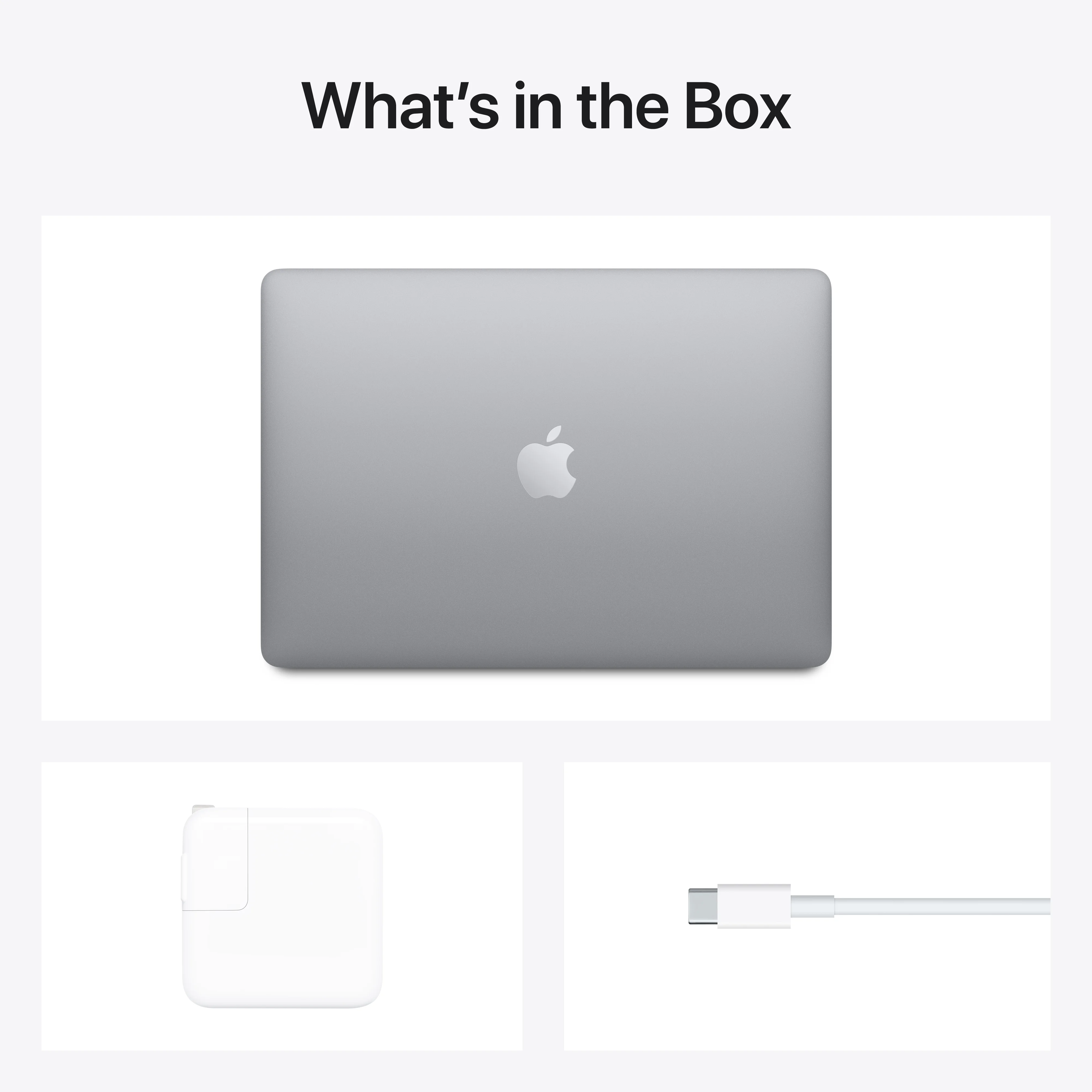 Apple MacBook Air 13.3 inch Laptop - Space Gray. M1 Chip, 8GB RAM, 256GB storage
