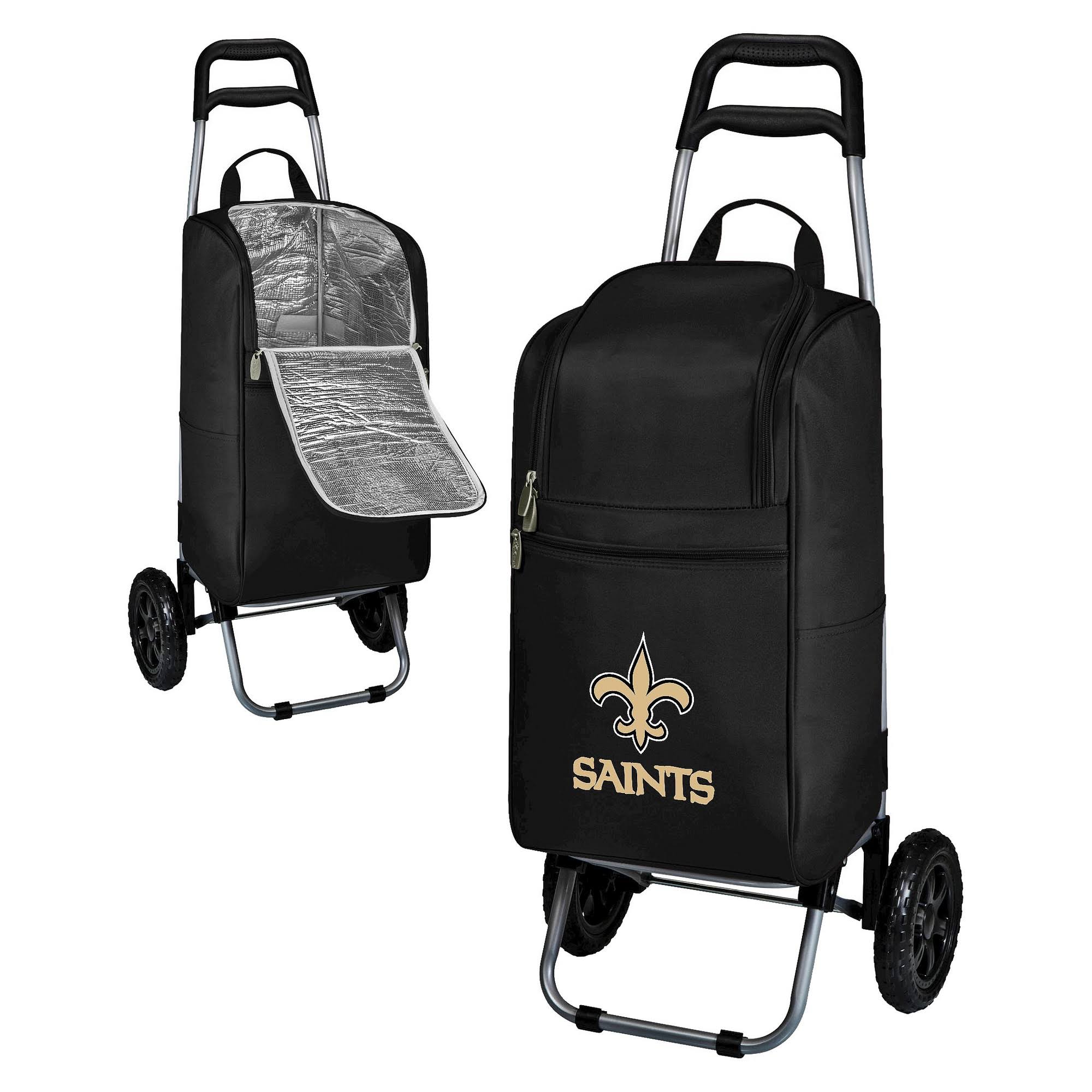 New Orleans Saints Cart Cooler, Black