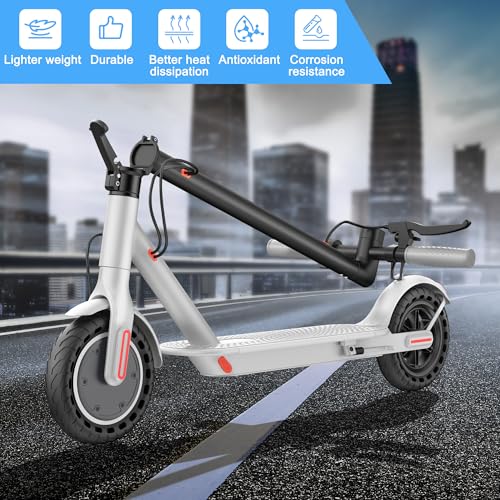 E Scooter for Adults 19-22 MPH 350/500W Motor 281/441Wh Battery,8.5"/10" Tires,Motorized Scooter Up to 22 Miles Range