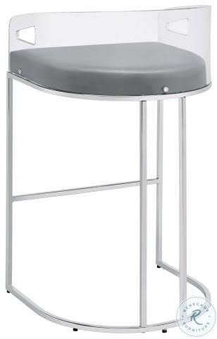 Coaster Furniture 183406 Grey Bar Stool Set of 2