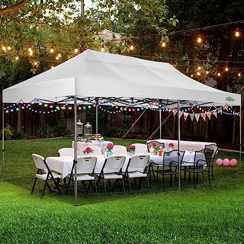 COBIZI 13x26 Pop Up Tent 13x26 Canopy with Sidewalls Heavy Duty Canopy Party Tent for Parties