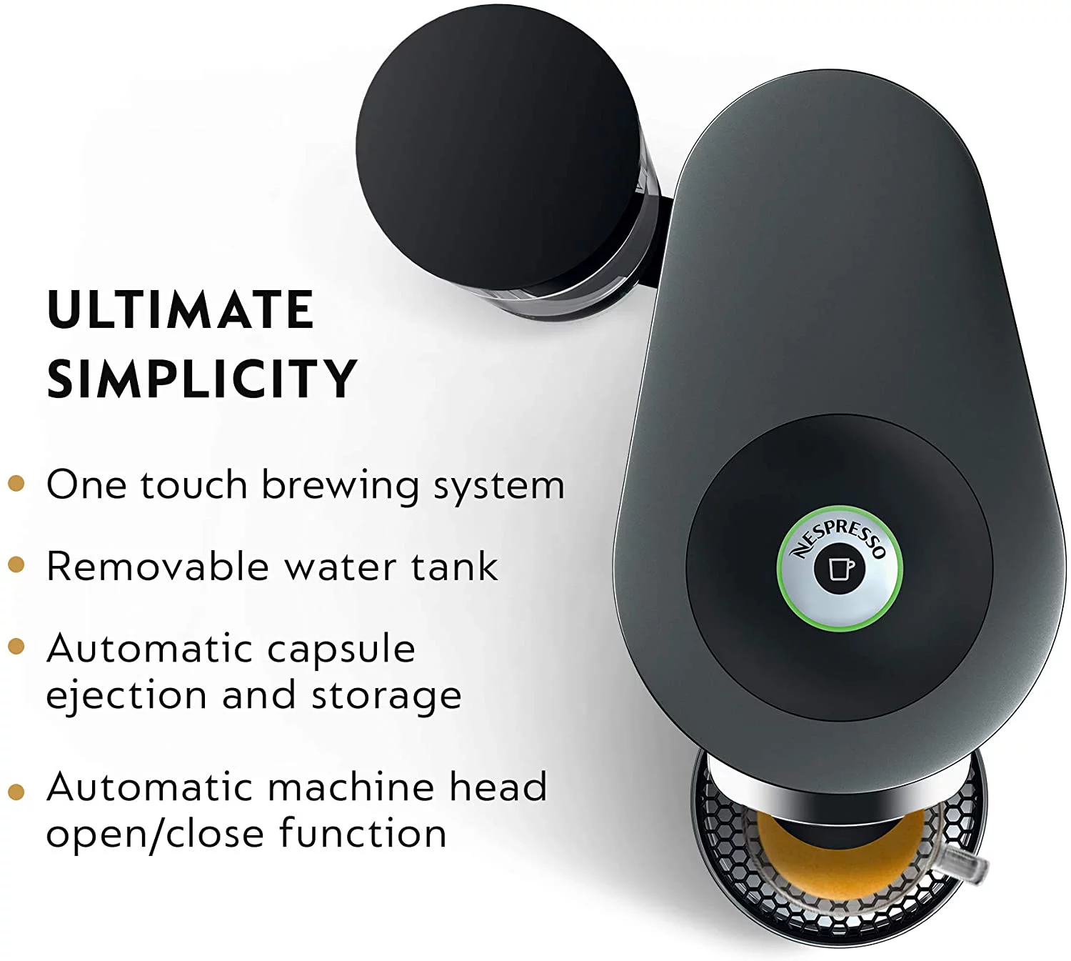 Nespresso Vertuo Plus Coffee and Espresso Maker by De'Longhi  Titan