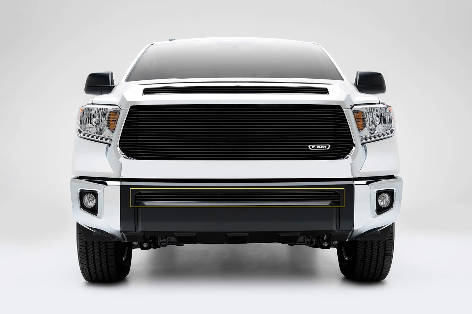 T-Rex Grilles 2014-2021 Tundra Billet Bumper Grille, Black, 1 Pc, Overlay - PN #25964B