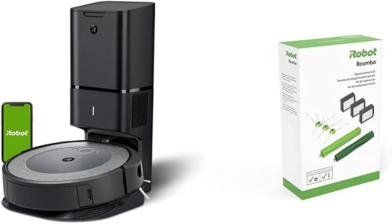 iRobot® Roomba® i3+ (3550) Robot Vacuum with Automatic Dirt Disposal Disposal - Empties Itself, Wi-Fi Connected Mapping, Works with Alexa