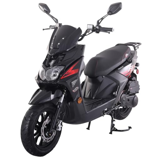 X-PRO Fiji 200 EFI Electronic Fuel Injection Moped Scooter with 13" Alloy Wheels