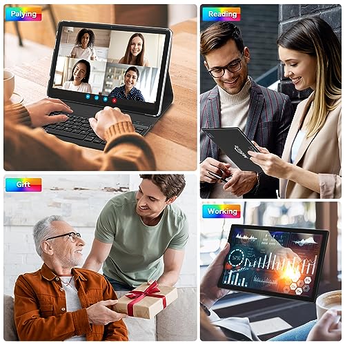 Latest Android 13 Tablet, Octa-Core Processor+128GB+16(8+8 Expand) GB, 10.1 inch Tablet with 8000mAh Battery, 1280x800 HD Screen, 5G WiFi