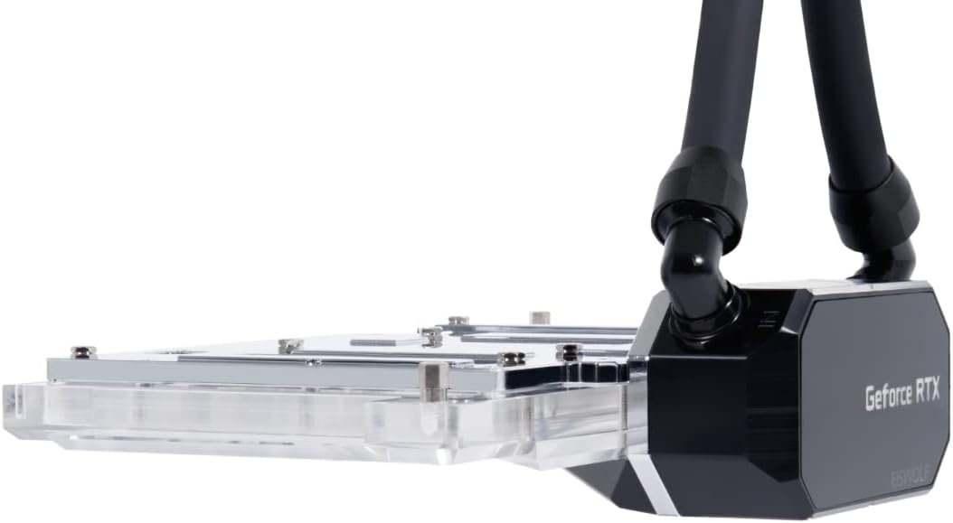 Alphacool Eiswolf 2 AIO GPU Cooler - 360mm RTX 3080/3090 TUF with GPU Backplate, Digital RGB, Nickel/Plexi