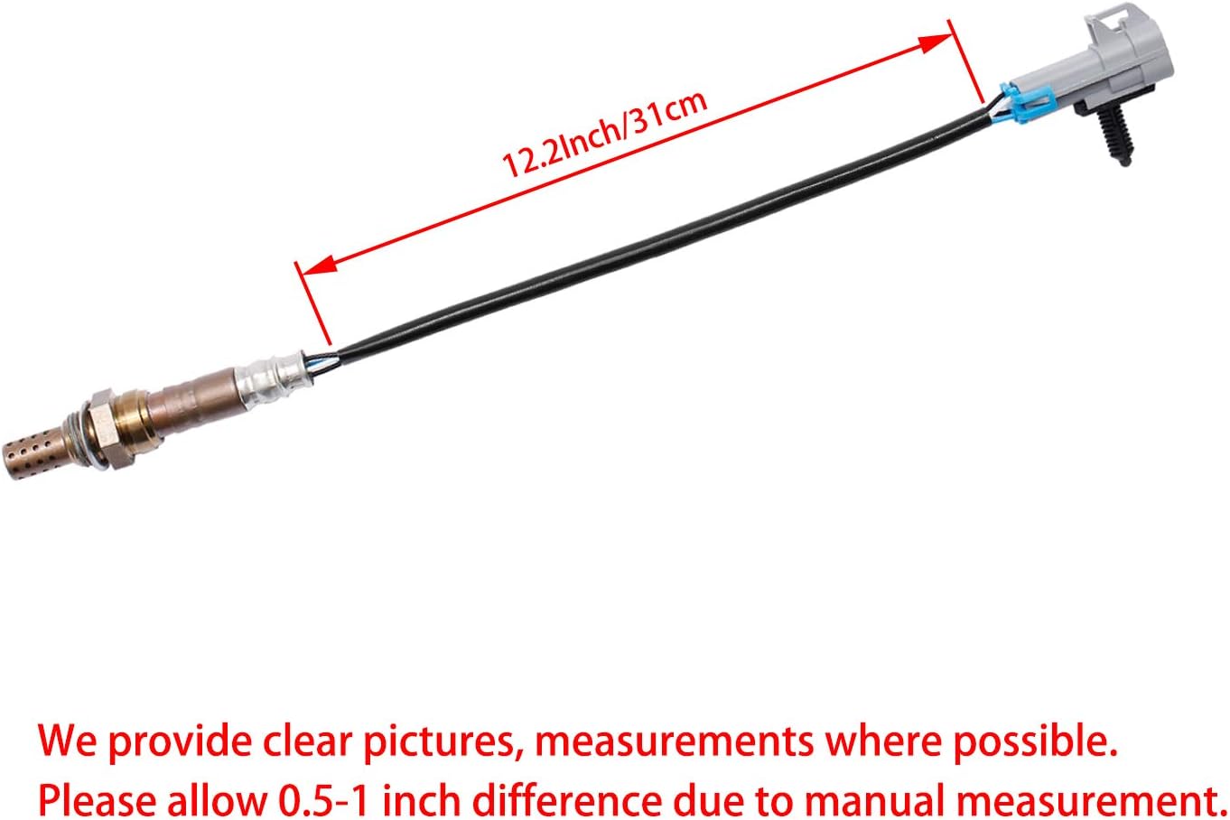 O2 Oxygen Sensor Upstream Downstream 4Pcs Replacement for Cadillac Escalade Chevrolet Silverado Suburban & More Replaces# 234-4668, 15284, 21546