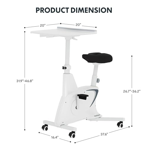 FLEXISPOT V9 3-IN-1 Exercise Bike, All-in-one Under Desk Bike