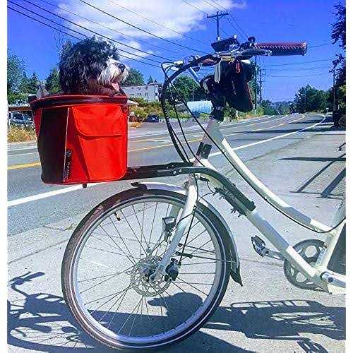 DoggyRide Cocoon pet bicycle basket plus rack - Pet Supplies online store
