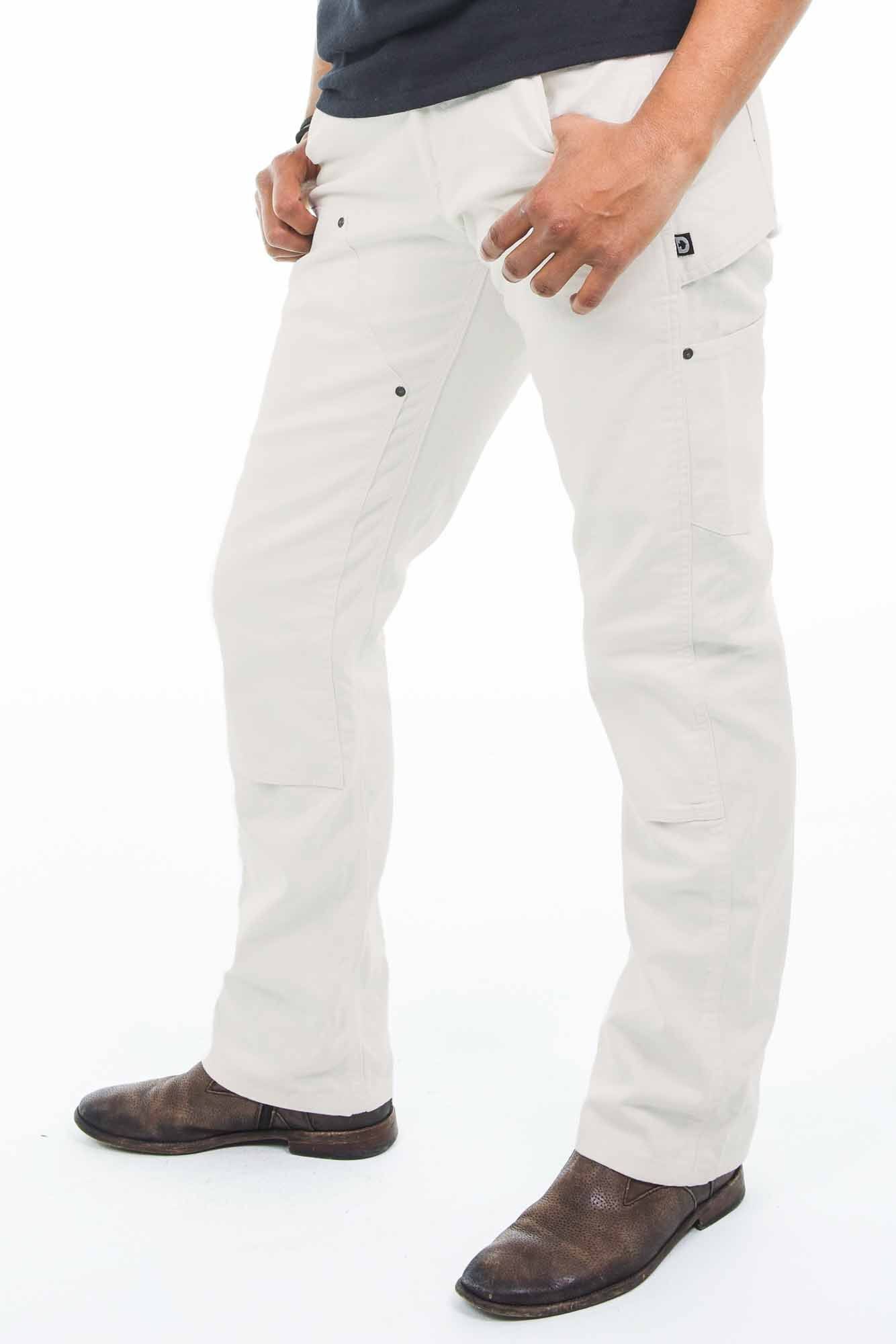 Dovetail Workwear Anna Taskpant Painters White Canvas