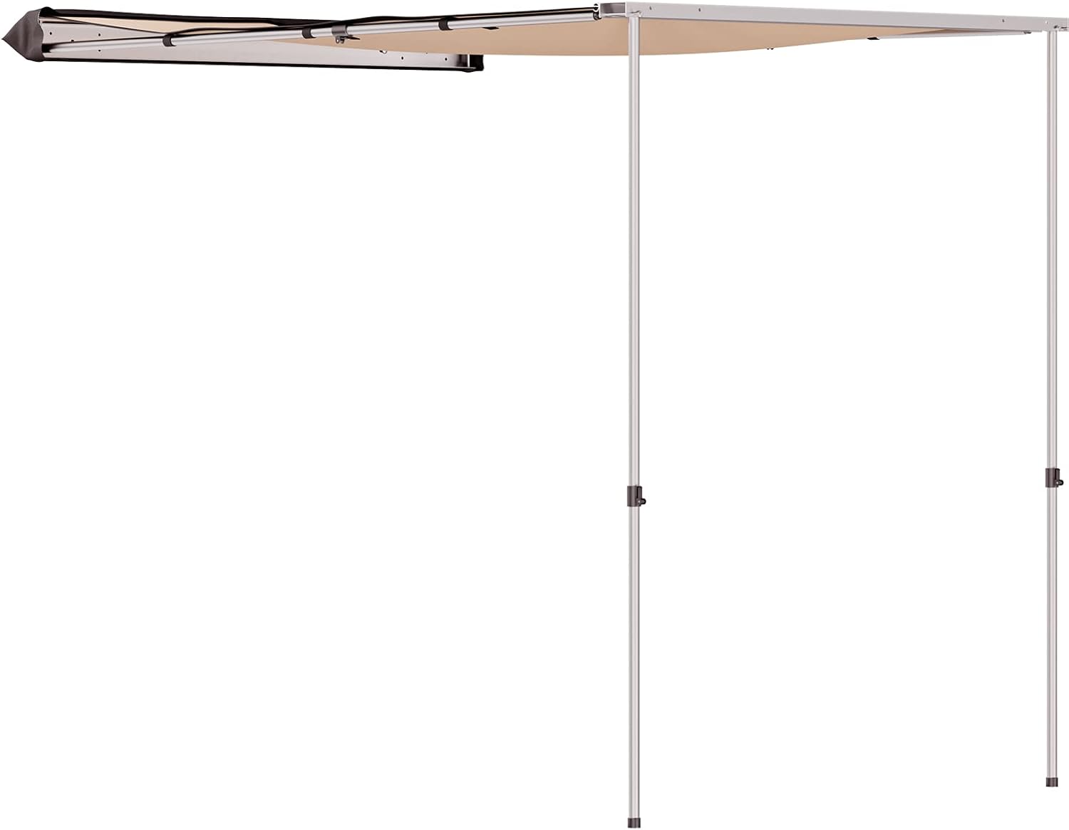 VEVOR Car Side Awning, 5'x6.5', Pull-Out Retractable Vehicle Awning Waterproof UV50+