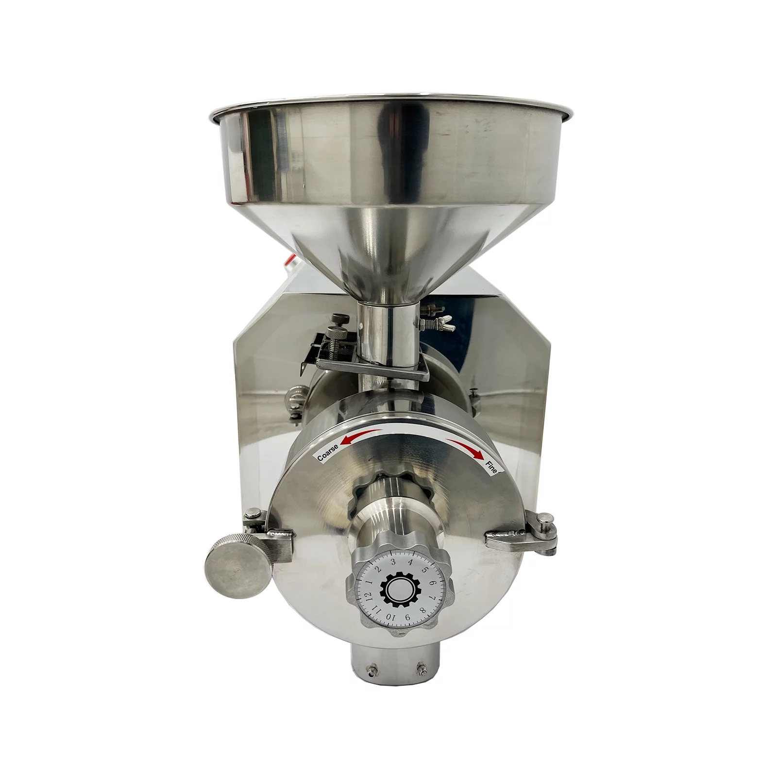 PreAsion Hammer Mill Equipment Grain Grinder Grinding Machine for Dry Grain Soybean Spice Coffee Bean Stainless Steel