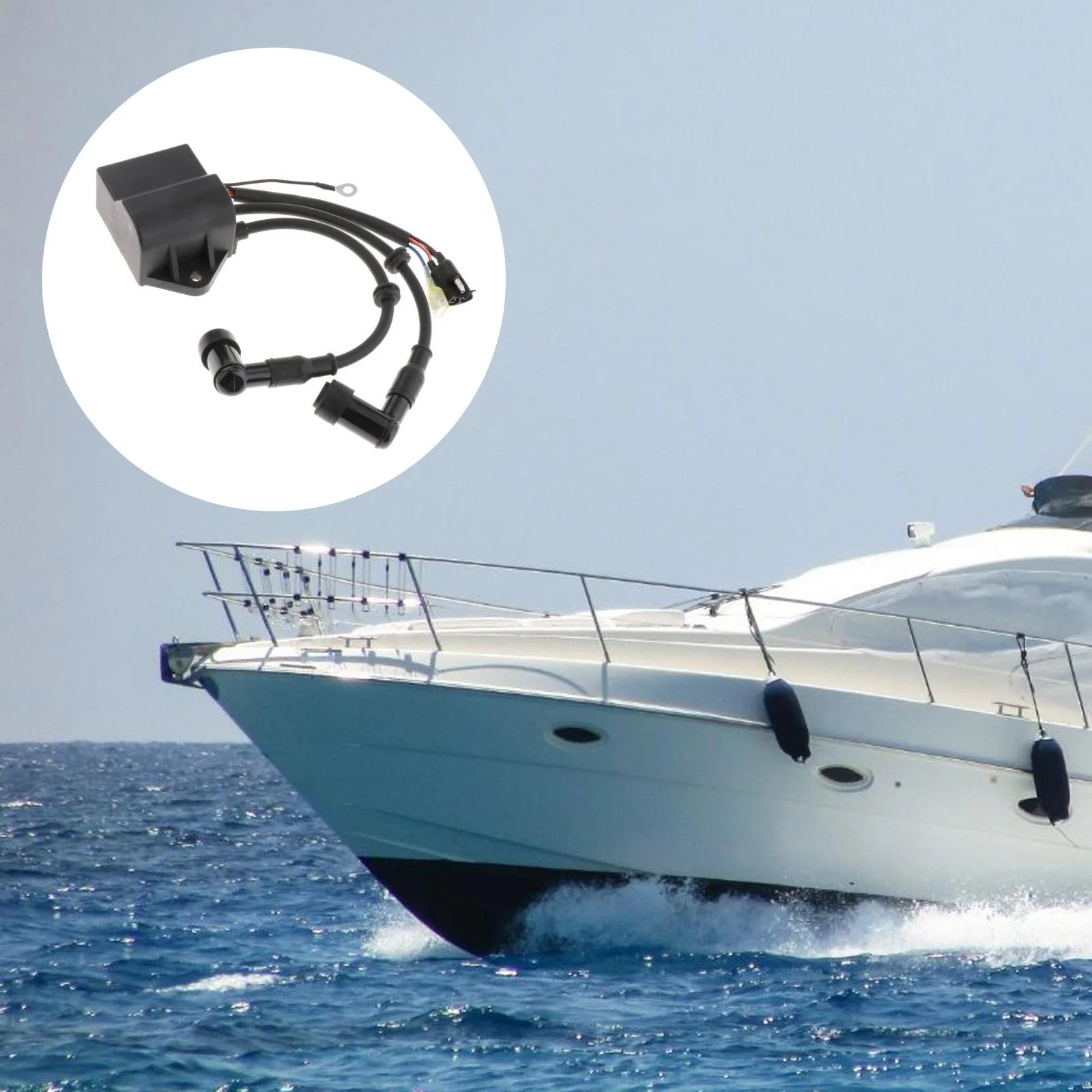 CDI Electric Motor Unit, CDI Assembly, Suitable for A Outboard Motor, DT6 DT8 32900-98101 Replacement accessories