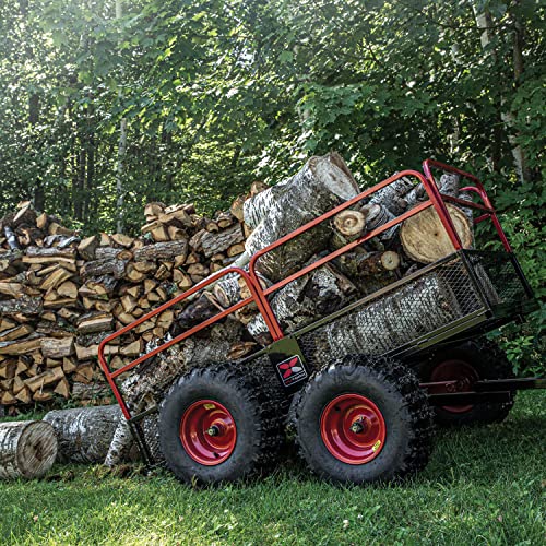 YUTRAX® HC1750 Trailer, Heavy-Duty Trailer, 1750 lb. Load Capacity, Heavy-Duty Steel Construction, Haul 28 Cub Feet, Minimal Assembly