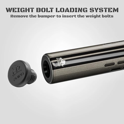 RHINO Nebula 2 Pool Cue - 100% Carbon Fiber Shaft & Composite Butt. Time Crystal Tip, Pro Taper Design, 12.4 mm,12.8 mm. 3/8-8 Joint