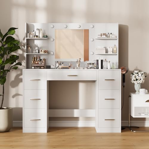 Furmax Vanity Desk with Mirror