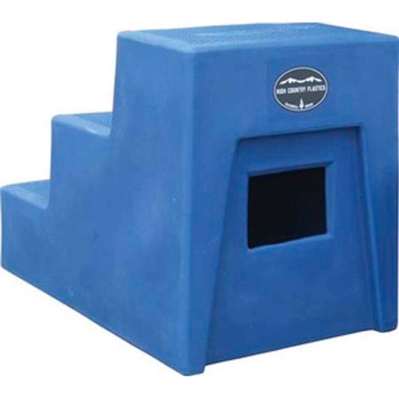 High Country Plastics 3 Step Mounting Step - Pet Supplies online store