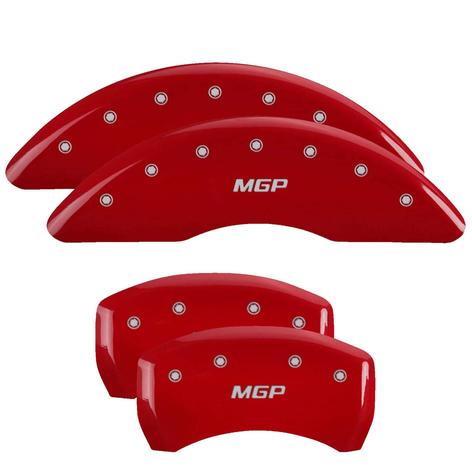 MGP Caliper Covers 17112SMGPRD: MGP Red Caliper Covers