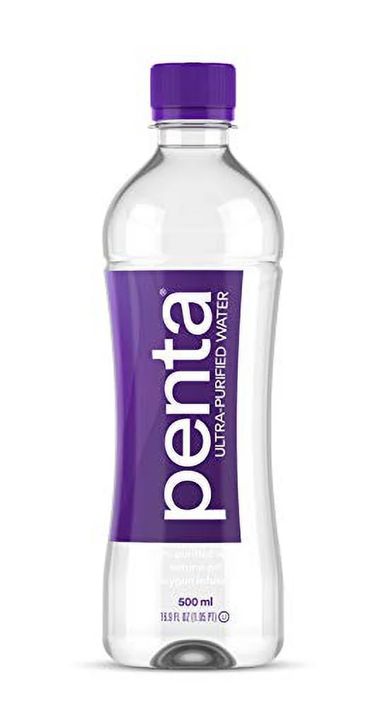 Water, 500Ml (Pack Of 12), Oxygen Infused Natural Ph Hydration, Solar-Powered 13 Step Purification Process, 16.91 Fl Oz (Pack Of 12)